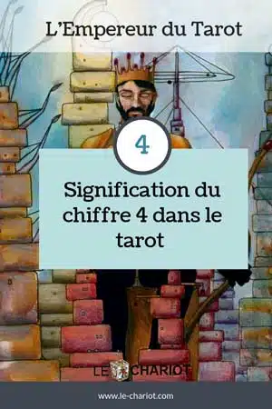 Les nombres du Tarot (les nombres de 1 à 10) 5 chiffre 4, tarot et numérologie, apprendre le tarot