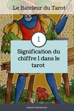 chiffre 1 du Tarot, tarot et numérologie, bateleur du tarot