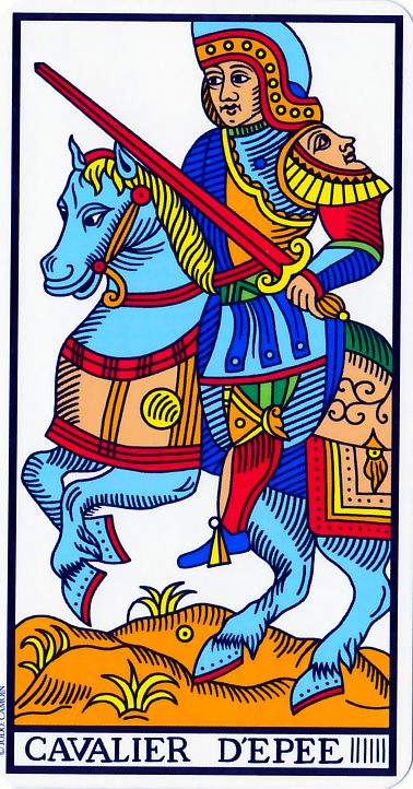 Signification du Cavalier d'Épée : interprétation et symbolisme expliqués 4 cavalier d'épée