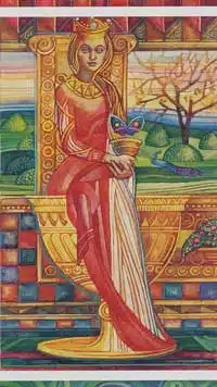 reine-de-coupe-tarot-cristal re