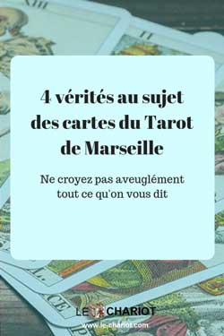 Les cartes du Tarot de Marseille et les mythes sur le Tarot 1 cartes du Tarot de Marseille