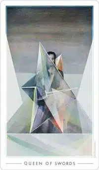 reyne-epee-tarot-fontaine fountain tarot reine d'épées