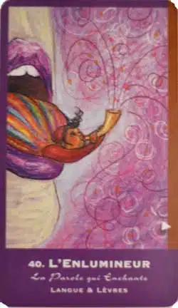 enlumineur cartes du corps