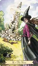 EDW-tower tirage comparatif du tarot