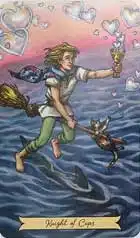 Tirage comparatif – Tous les jeux de Tarot disent-ils la même chose ? 3 EDW Cavalier de coupes