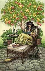 Les nombres du Tarot (les nombres de 1 à 10) 21 EWT 9 deniers