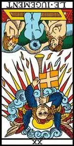 jugement-camoin-envers jugement du Tarot