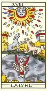 lune lune du tarot