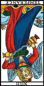 temperance-camoin-envers tempérance du tarot