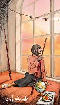 LightSeers-2-of-Wands 2 de bâtons