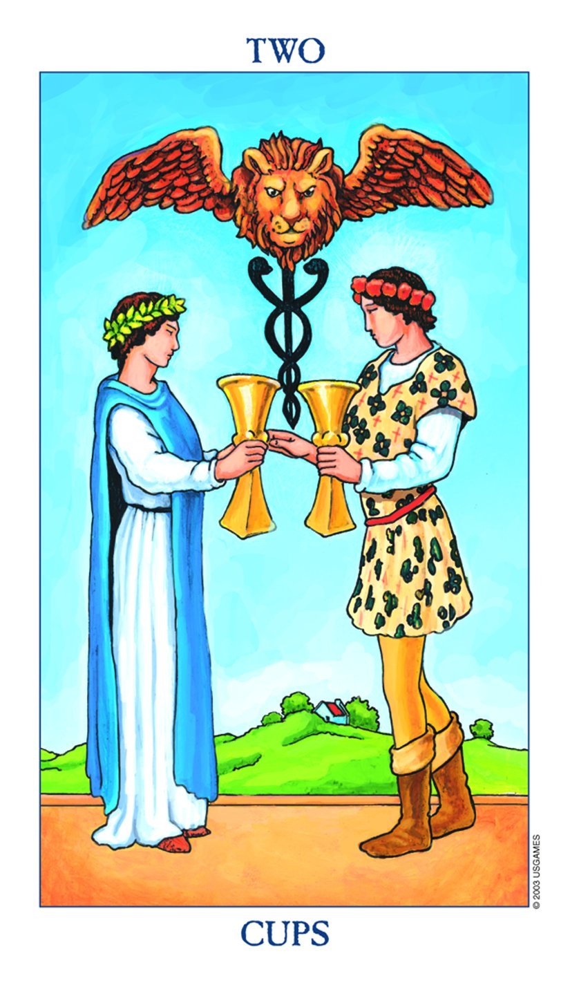 2-cups-rider 2 of cups rider