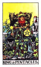 roi-pentacles king of pentacles - rider