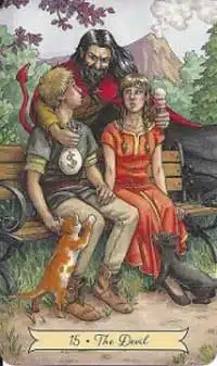 Le Tarot, mode d'emploi de l'éveil de l'humanité 2 diable everyday witch tarot