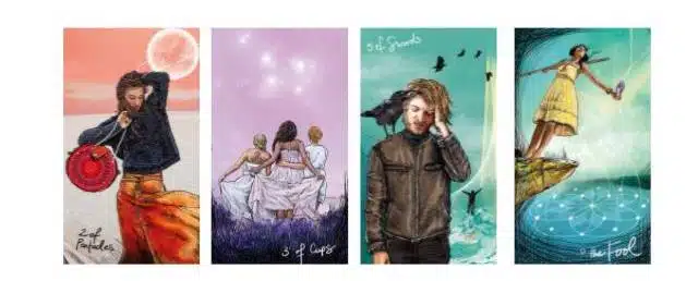 Comment comparer plusieurs jeux de Tarot sur un même tirage : le Vice Versa, le Rider Waite et le Light Seer's 3 Tirage du Tarot Vice Versa