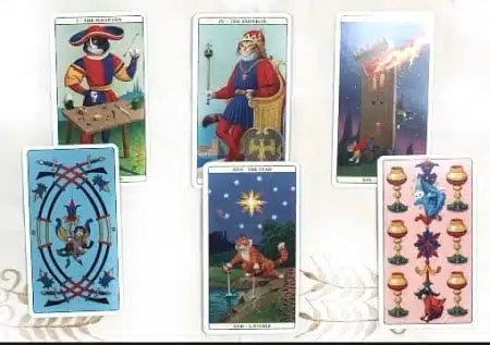 Tarot de Marseille des Chats 3 tarot de marseille des chats