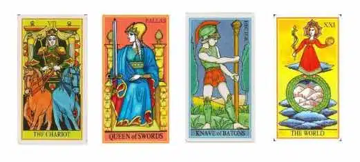 Présentation du Tarot de la Roue de Dame Fortune 3 tarot de la roue de dame fortune