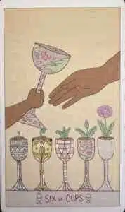 Le nombre 6 dans les Cartes Numérotées du Tarot 3 nombre 6