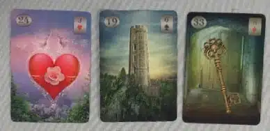 Lenormand - Comment faire des tirages croisés 1 Lenormand Thelema