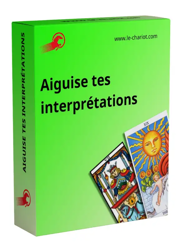 Aiguise tes interpretations_Mockup_V2 White resize background formation d'approfondissement de lecture du tarot