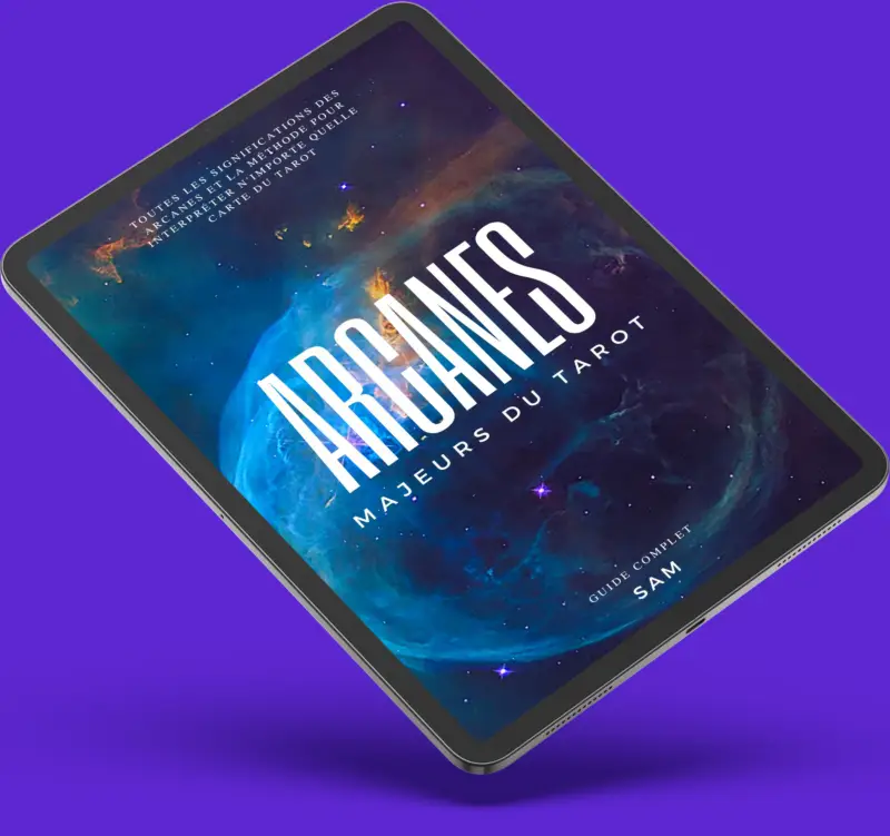 Manuel arcanes majeurs ipad fond violet