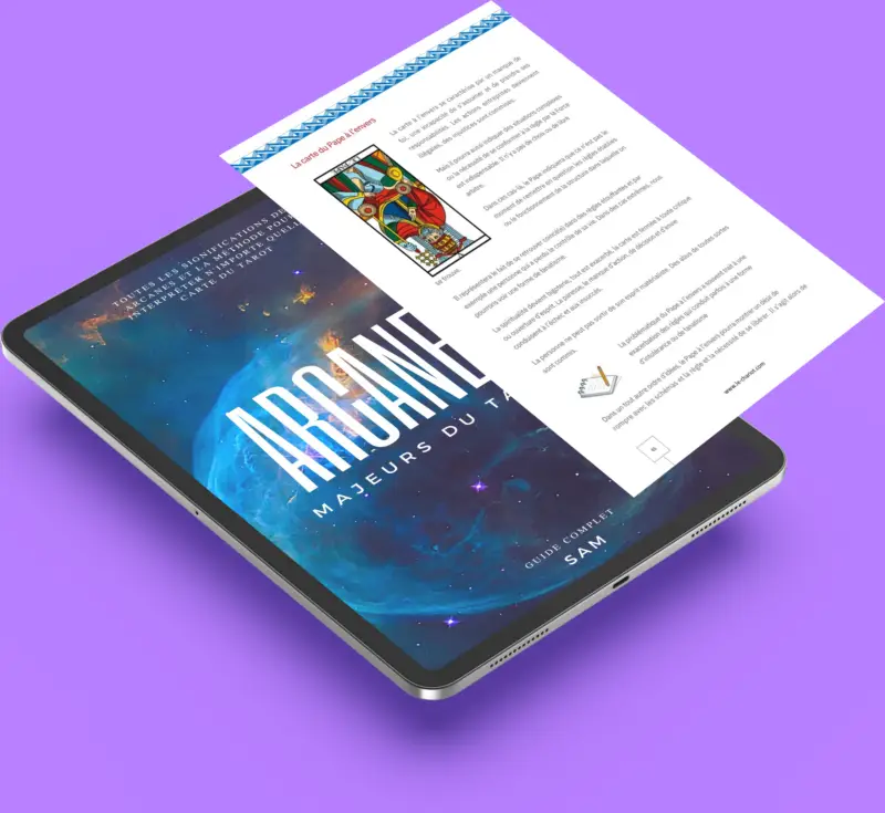 Arcanesmajeursipadvioletcartealenver arcanes majeurs